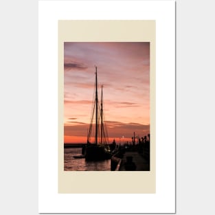 January sunrise on the River Blyth Posters and Art